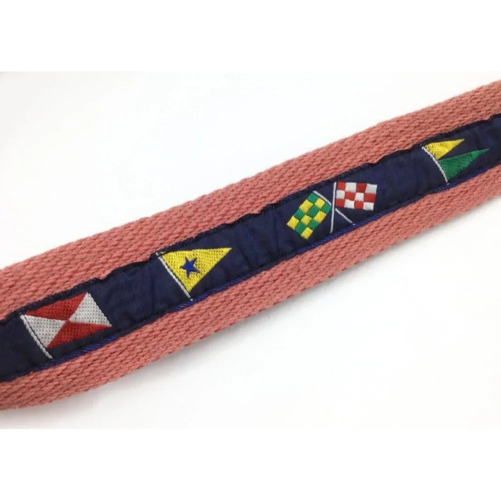 Nautical Flag Youth Woven Belt 32